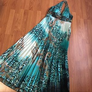 Dave & Johnny Halter Dress